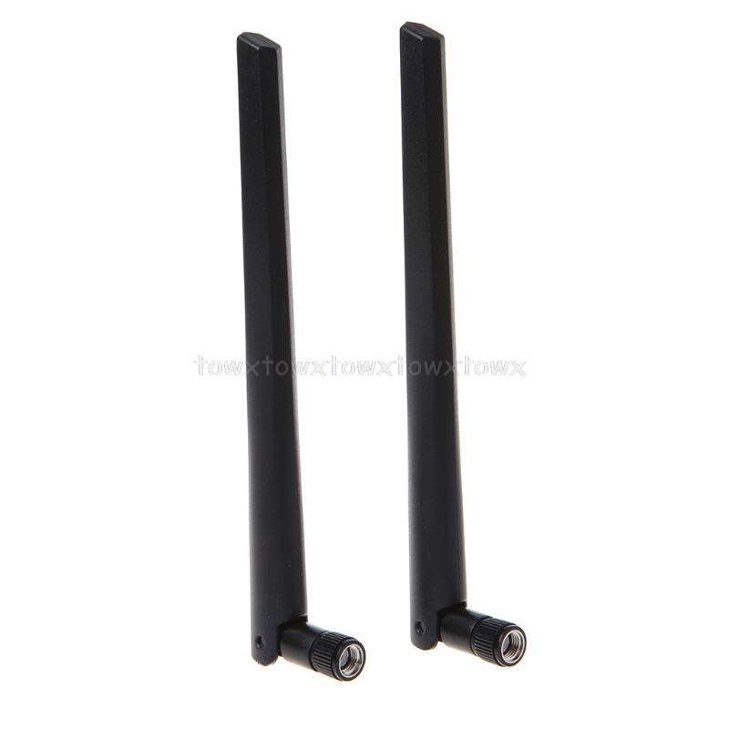 2x 6dBi 2.4GHz 5GHz doppio gruppo musicale WiFi Scheda di Rete del router RP-SMA antenna 2 x U.fl IPEX Cavo N8S5 per mini PCI-E Interfaccia N15 19