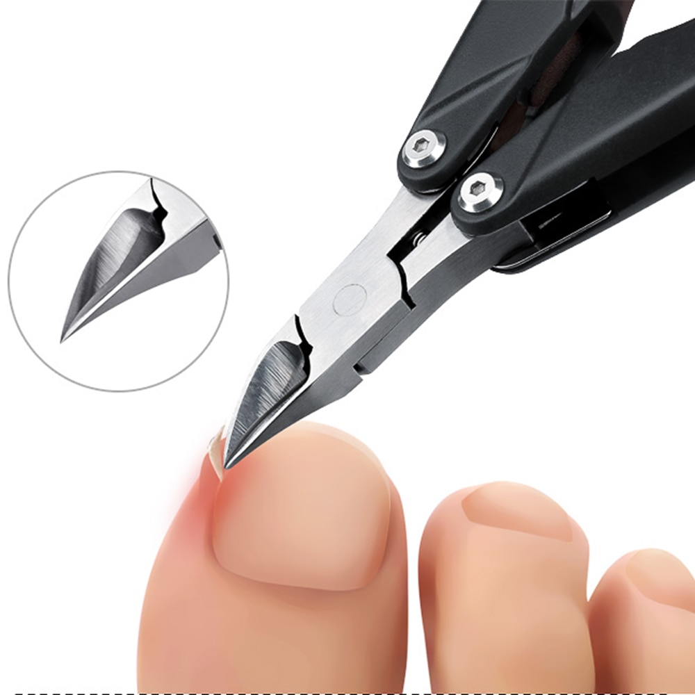 3in 1 Chiropody Podiatry For Nail Ingrown Feet Toe Nail Clippers Trimmer Cutters Paronychia Nippers Stainless Steel