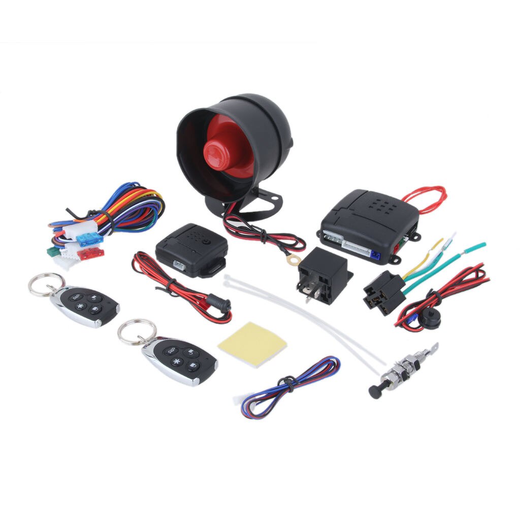 Universial Car Vehicle Alarm Protection Security System Keyless Siren