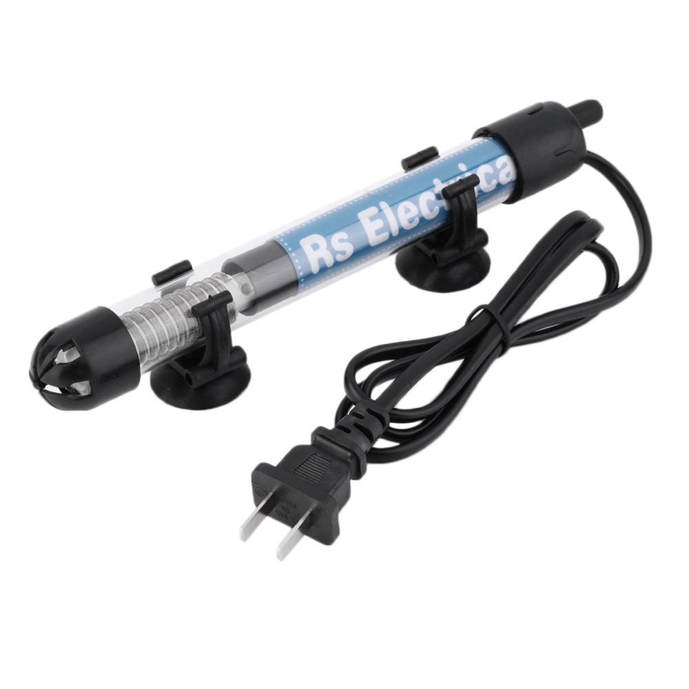 50w/100w/200w/300w Submersible Heater Heating Rod for Aquarium Glass Fish Tank Temperature Adjustment