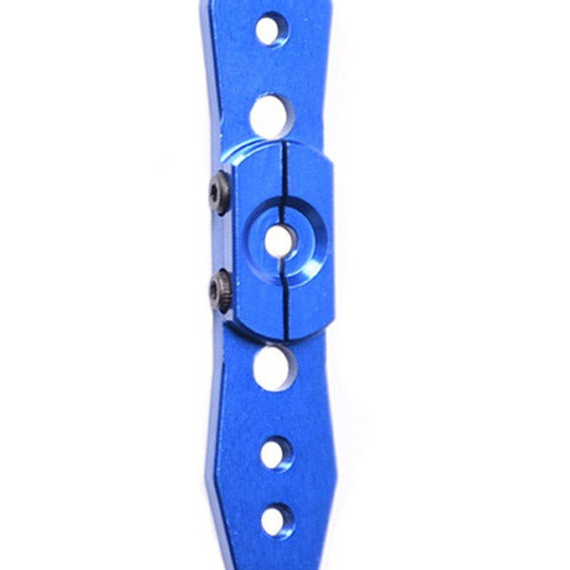 Brazo de bocina Servo de dirección de aluminio, pieza de mejora para coche y barco a control remoto, 25T, 1/8, 1/10, 3 uds.