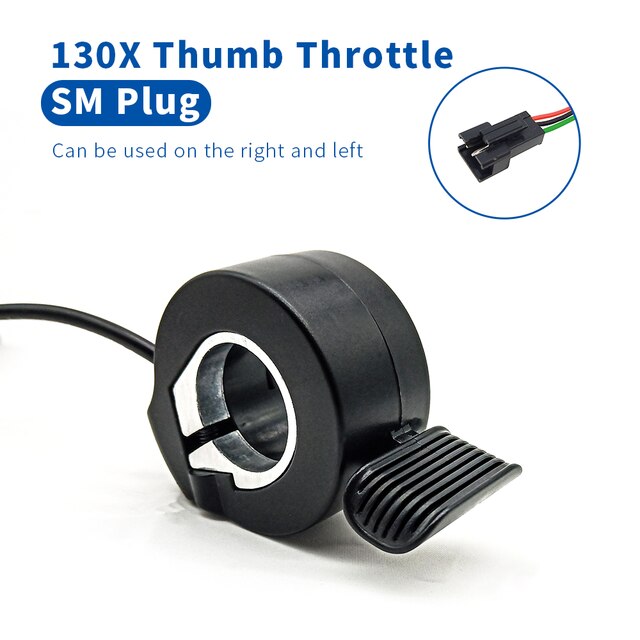 Throttle Electric Scooter Bike 12V-72V Thumb Throttle Accelerator for Ebike Bicycle Conversion Kit