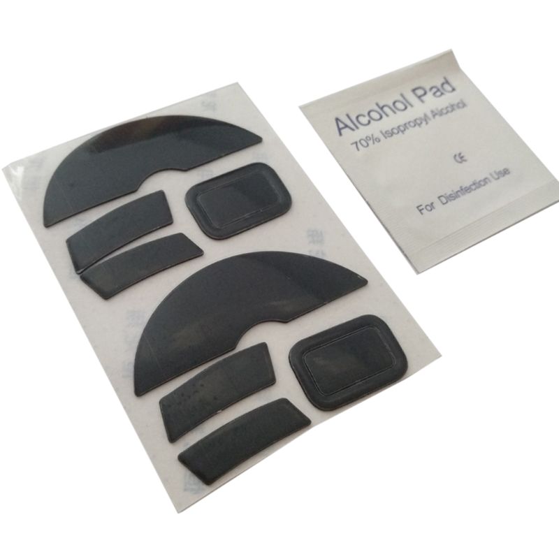 2 pièces 0.6mm épaisseur remplacer souris pieds souris patins pour Razer Mamba souris de jeu sans fil