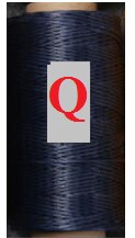 1Pcs 1.2Mm Leer Draad Platte Wax Lijnen Diy Handgemaakte Ambachtelijke Speciale Lijn Naaien Waxed Lederen Handwerk Tool Stiksels 18 Kleuren: Q