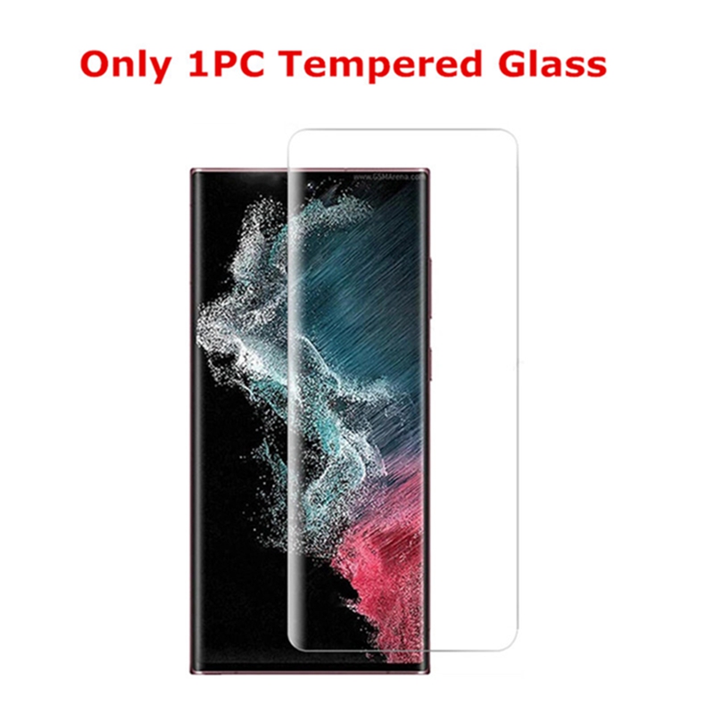 2in1 Protective Glass For Samsung S22 Ultra Camera Protector Film Tempered Glass For Samsung S 22 S22 Plus Ultra S22 Lens Glass: 1PC Glass / For Samsung S22 Plus