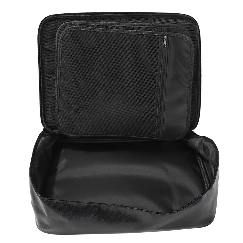 Feuerfeste Wasserdichte Dokument Tasche, 4-Schicht Lagerung Tasche einstellen mit Code sperren, für A4 / A5 Dateien Reisepass