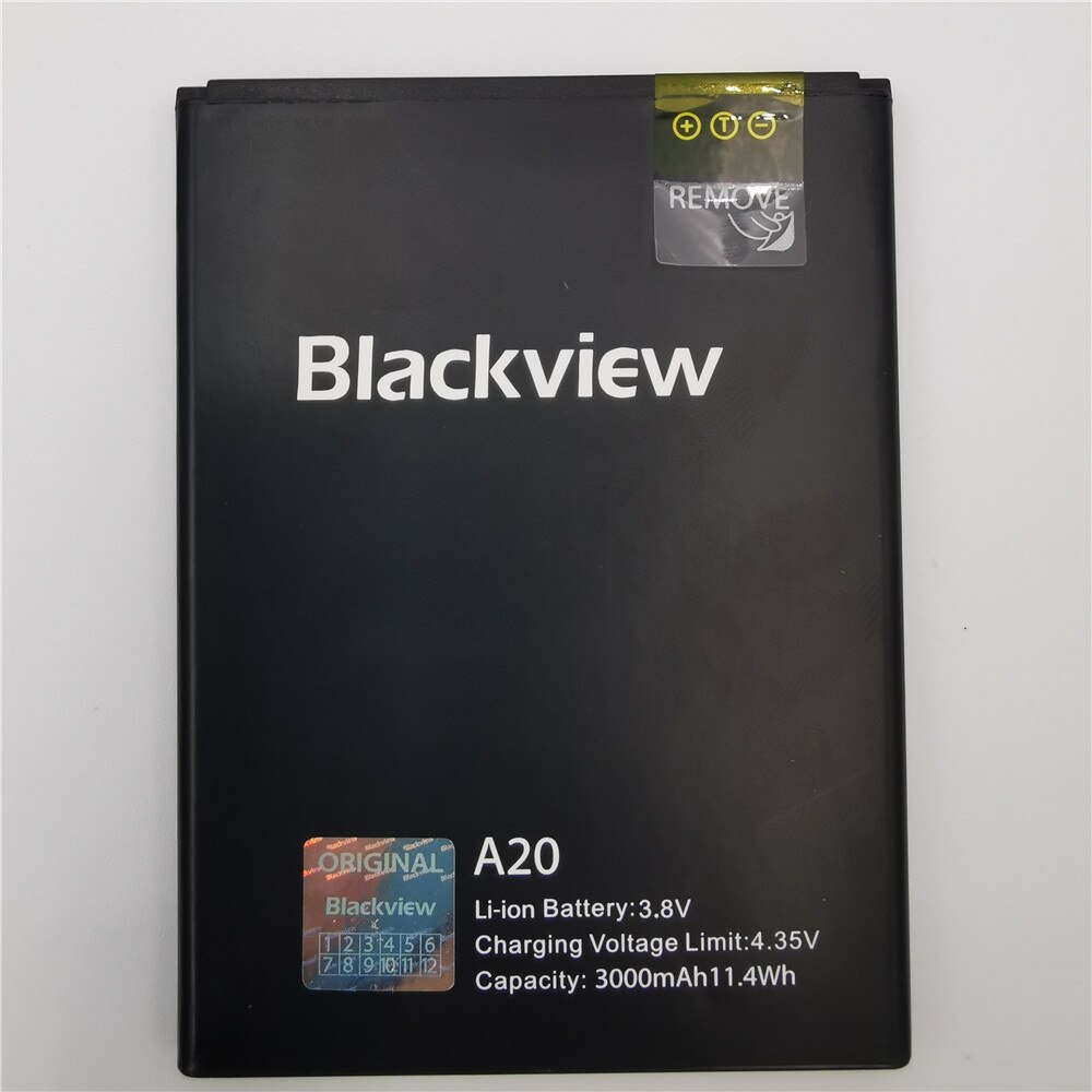 Blackview – batterie de secours A20, 100% mAh, remplacement pour smartphone Blackview A20 Pro, nouveauté 3000