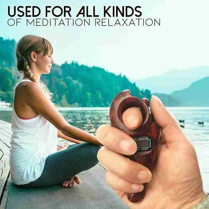 Mini Handheld Digital Display Buddha Beads Counter Portable For Buddhist Scroll Relaxation Battery Powered Decompression Toy