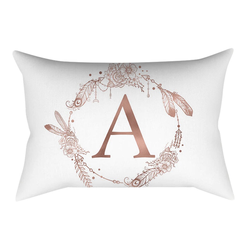 Fouriding Coussin de Lettres en Peluche Alphabet Anglais Décoratif pour Chambre d'Enfant et Plancher de Voiture (N Fouriding Coussin de Lettres en Peluche Alphabet Anglais Décoratif pour Chambre d'Enfant et Plancher de Voiture (N