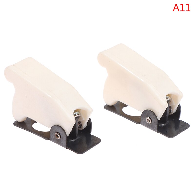 2 pièces Auto Voiture Bateau Camion Led Illuminée Interrupteur À Bascule Avec Sécurité Avion Secousse Couvrent la Garde: 11