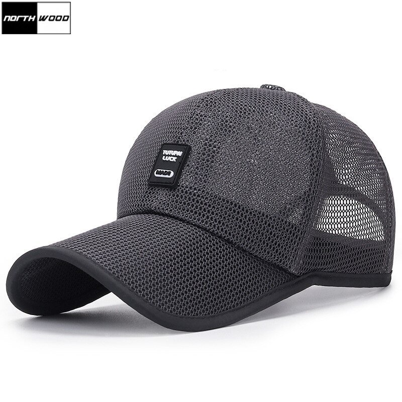 Northwood marca verão boné de malha camuflagem boné de beisebol dos homens verão boné feminino pai chapéu gorras respirável boné de camionista