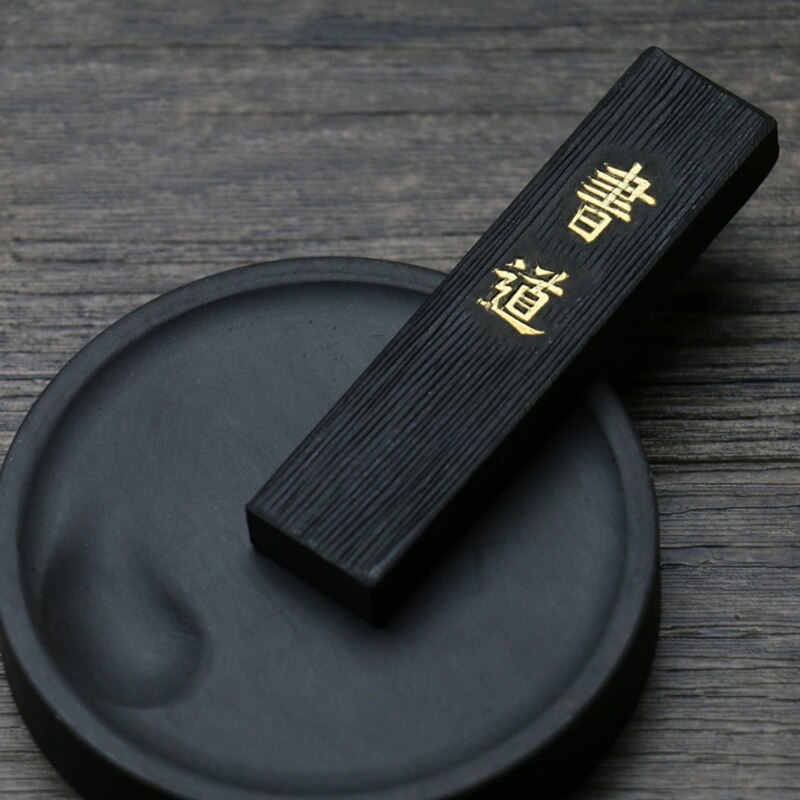 Dessin écriture encre bâton bloc noir pour la calligraphie japonaise chinoise solide encre bâtons solide papeterie fournitures de bureau