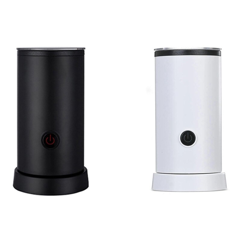 Electric Milk Frother Machine Warmer 550W Auto 240Ml Stainless Steel