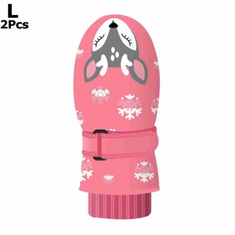 Skiën waterdichte skihandschoenen kinderen cartoon handschoen ademend skiën haaien warmste winter voor kinderen snowboardhandschoen  u9 e 9: Ik