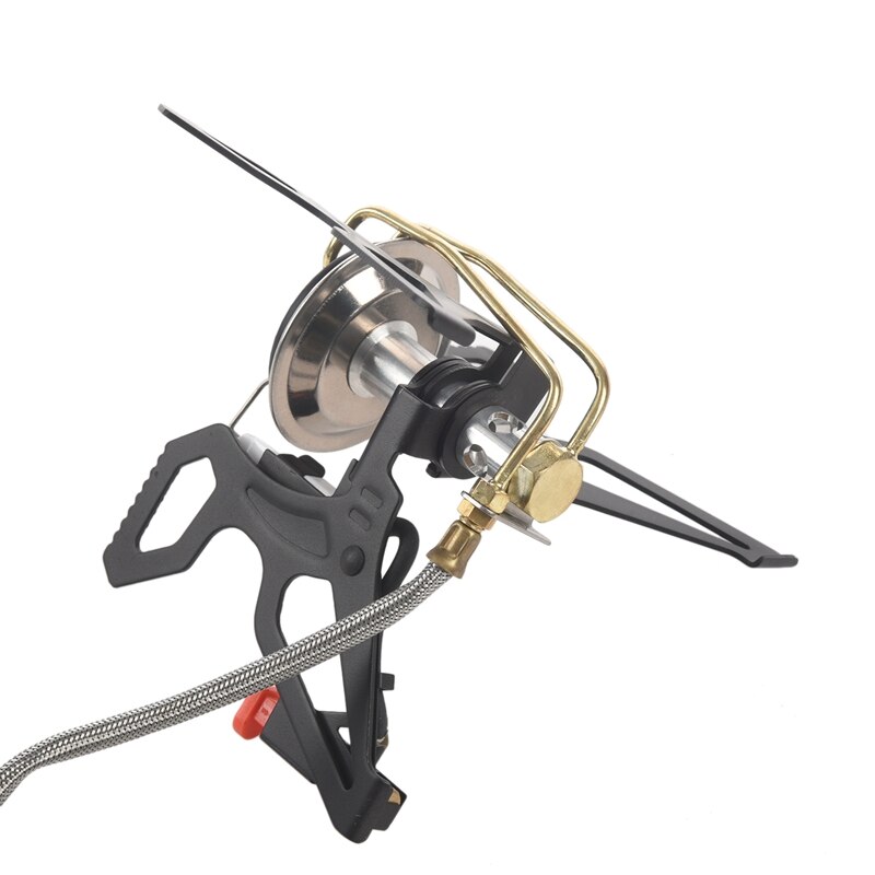 Alocs Cs-G22 3000W Krachtige Draagbare Outdoor Camping Gasfornuis Brander Koken Gas Grills Rvs Voor Wandelen Fietsen