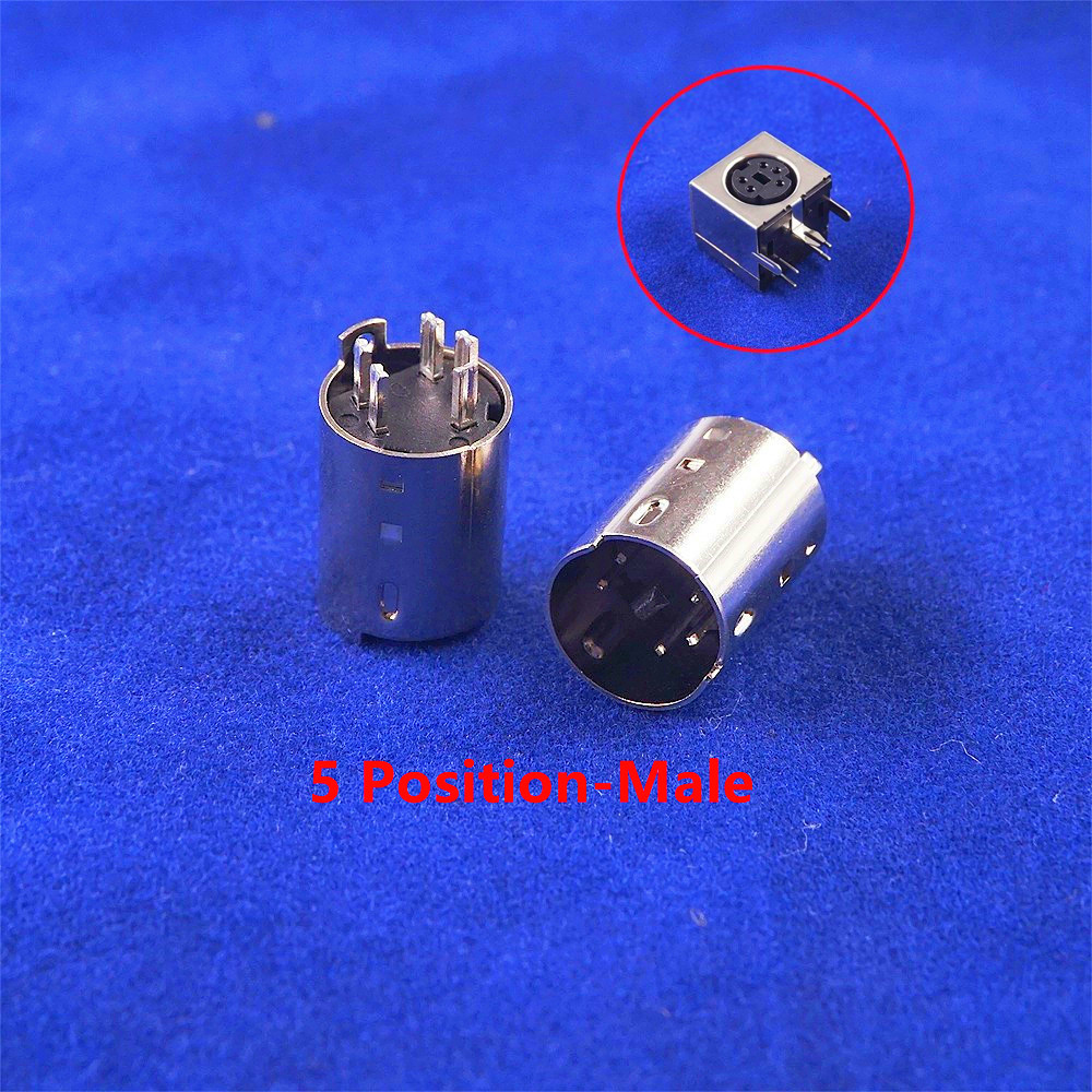 10 30 50 200 500 Pcs Din Plug Male Connector 3 4 5 6 7 8 9 10 Pin Wire Solder Injection Rating 1A 110V 2A 12V Mini Circular DIN