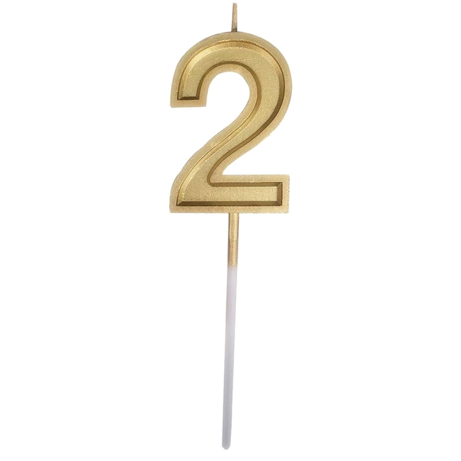 Gold Number Candles Birthday Numeral Candles Number Cake Decor For Adults Kids Party Decor Party Supplies Decor Candles Decor: C