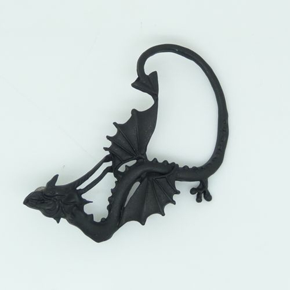 LUKENI 5 Pçs/lote Frete Grátis Brincos Moda Jóias 2017 Punk Dragão Ear Cuff Brinco Casacos Para As Mulheres E Homens EJ015