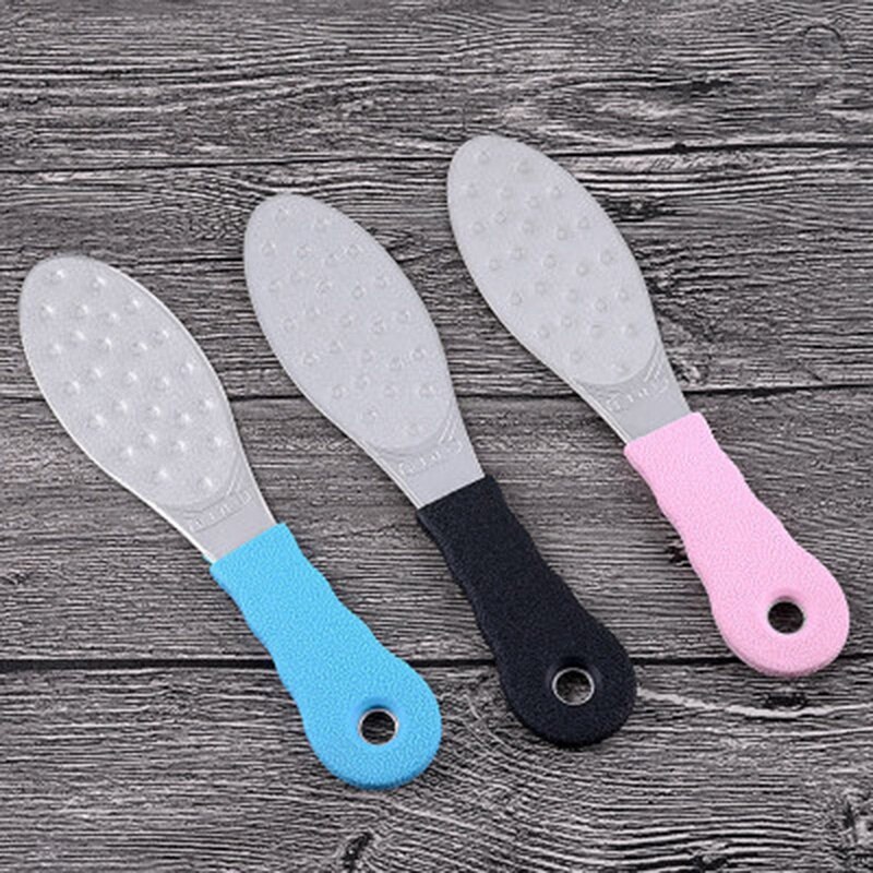 Ran Color Double-Sided Foot File Callus Remover Foot Scrubber Dead Skin Remover Pedicure Foot Exfoliator Callus Eliminator To