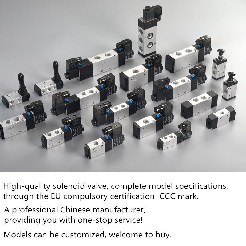 Interrupteur de vanne d'air manuel clé à main 4 h 210-08 4 h 310-10 4 h 410-15 commande pneumatique tirette 1/4 " 2 positions 5 ports plaque d'inversion