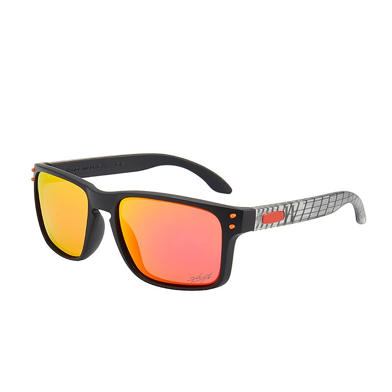 Classic 9102 Sports Polarized Sunglasses men women Outdoor Square Sun Glasses Fishing UV400: 8