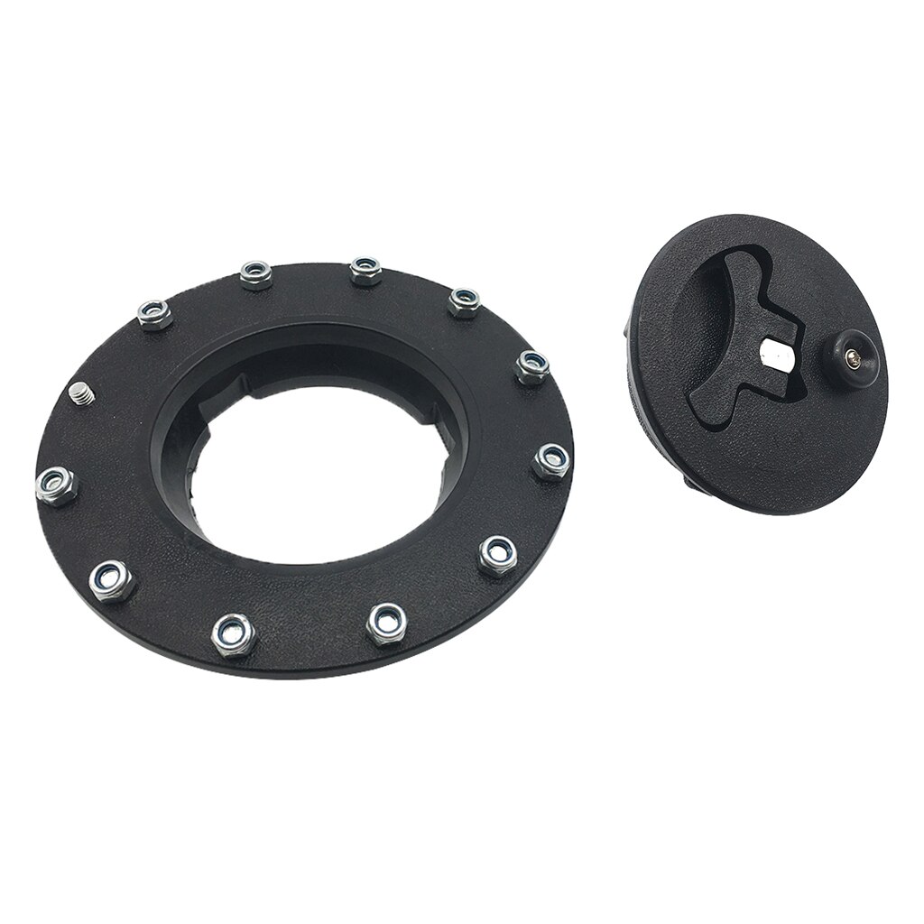 1 Set ABS Plastic GAS FUEL CELL TANK+CAP +FITTINGS Universal Fit