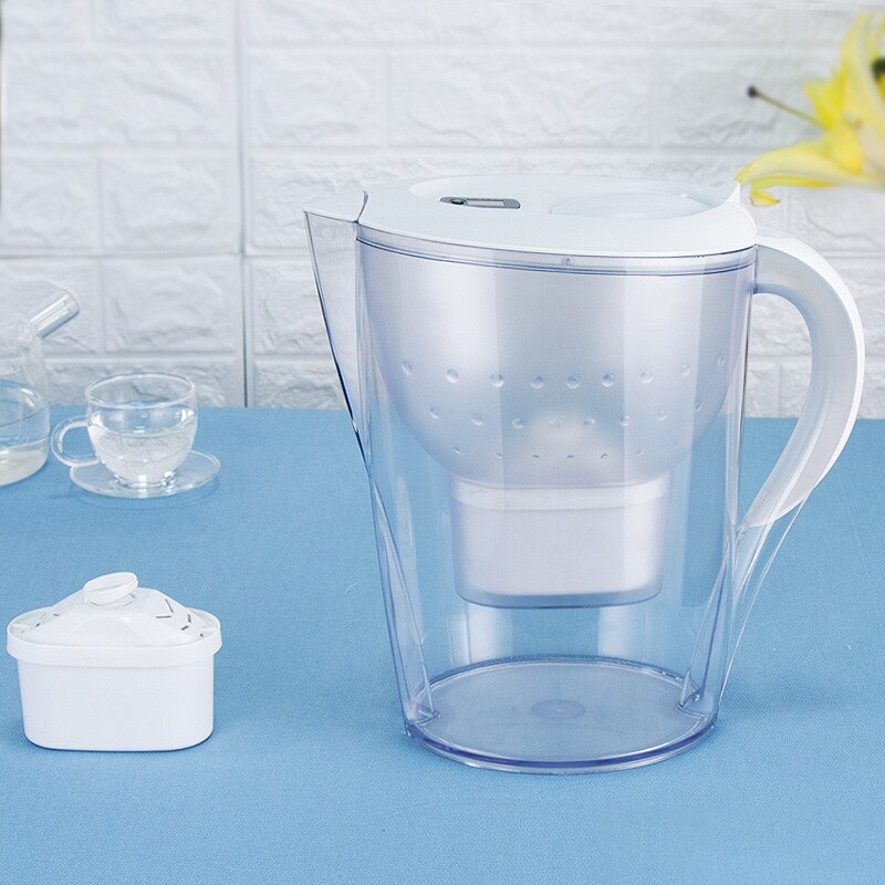 Water Filter Kettle Household Water Jug Activated Carbon Purifier Water Pitcher Kitchen Office Water Bottle Jug Drink Water Tool