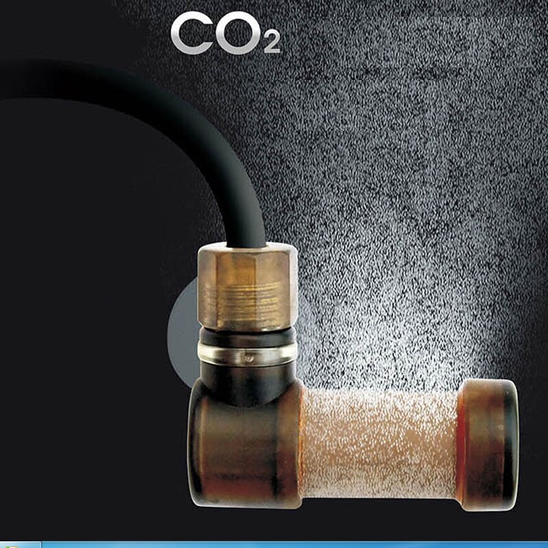 Aquarium CO2 Diffuse Atomizer Carbon Dioxide Dissolve System For Fish Tank Plant CO2 Ozone Equipments