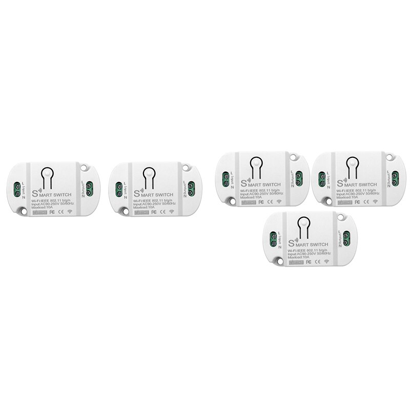 Intelligent Switch Module,Wireless Intelligent Switch for Home Life APP Voice Control Module for Google &amp; Alexa