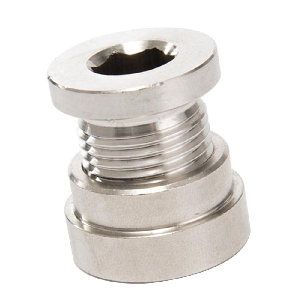 Stainless Steel O2 Oxygen Sensor Plug And Bung Kit M18x1.5mm Hex Cap