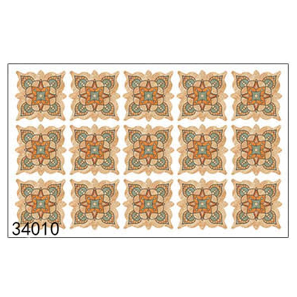 Tile Stickers Living Room Kitchen Bedroom Floor Decoration Removable Wall Sticker Home DIY Ornaments Ceramic Stickers #109: I