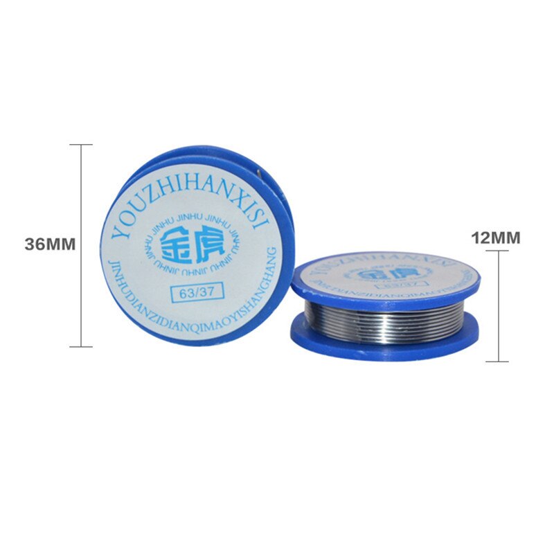 1 Rol 1.7M Tin Tin Lead Wire Melt Rosin Core Soldeer Soldeer Wire Roll Geen Schone Lassen Draden lassen Solderen Supplies