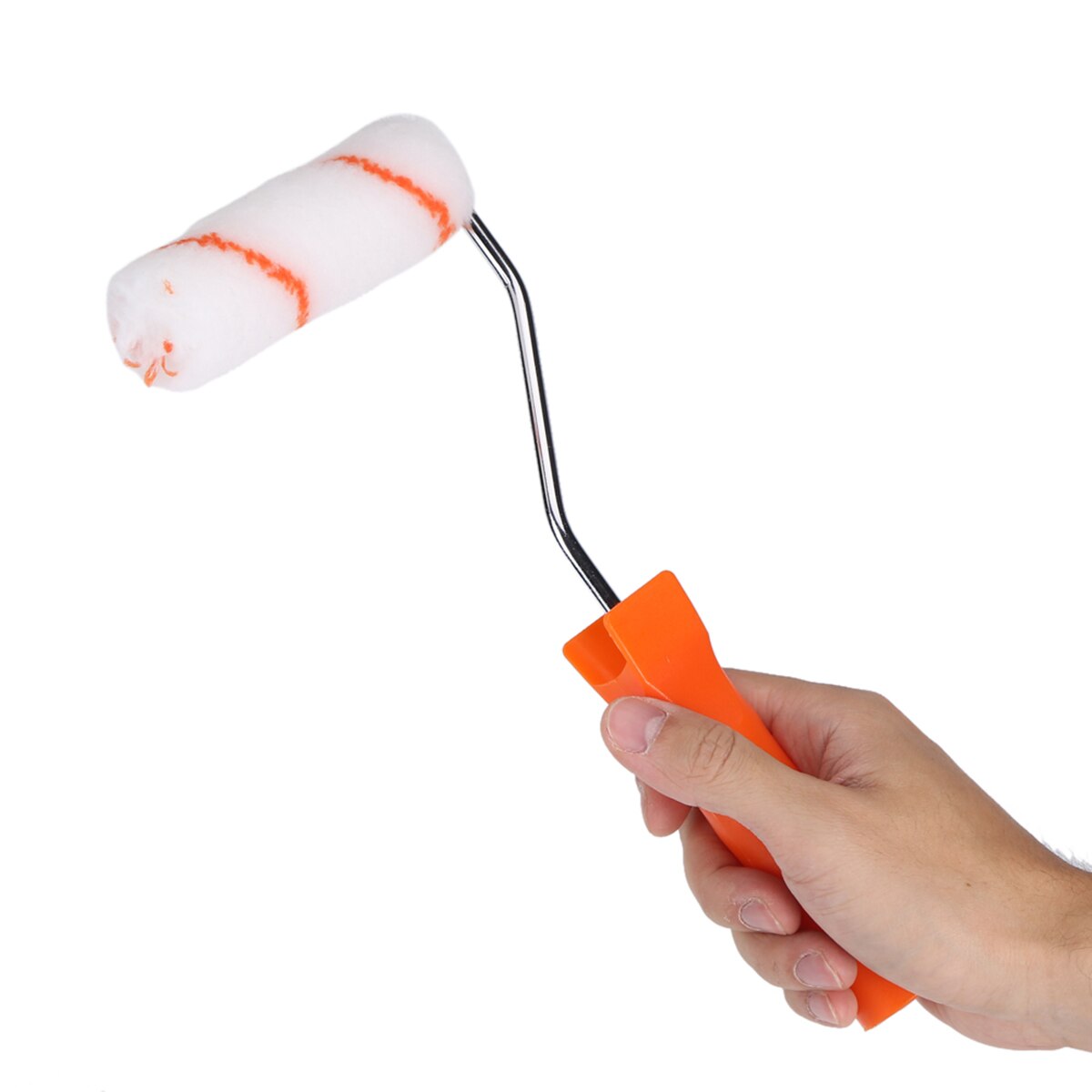 10-Piece 4 In Anti-slip handle Home Decoration Wall Paint Roller Replacable Tools Kit for painting kitchen cabinets