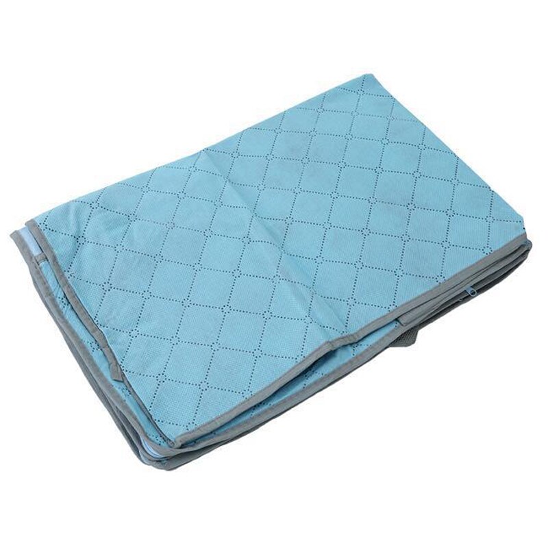 Kwalificeren Opbergtas Doos Draagbare Organizer Non Woven Onderbed Pouch Opbergdoos Bamboe Kleding Storaging Bag Voor