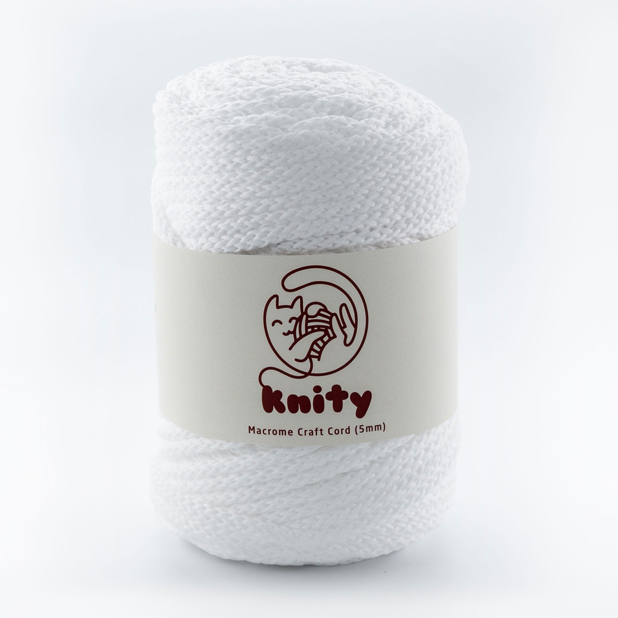 Knity Macrame Craft Cord 5mm Yarn 100m Fiber Crochet Knitting Braiding Knotting Weaving Chain Thread Handmade Rope Natural Braid: 101