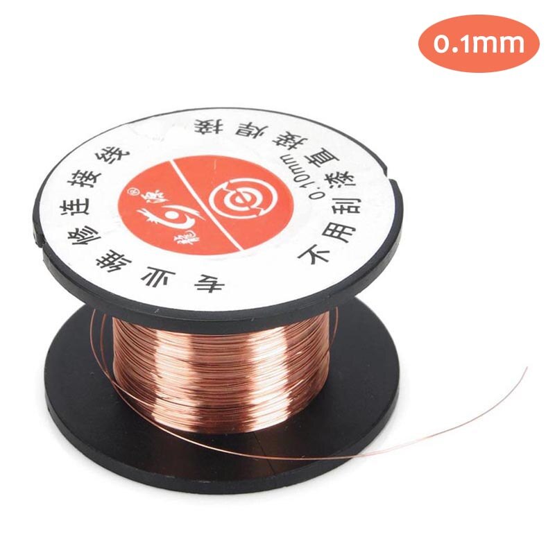 50 Mts 0.1mm Ppa Copper Soldering Solder Enamelled Reel Wire Lead New In Uk | UK - Foto 11