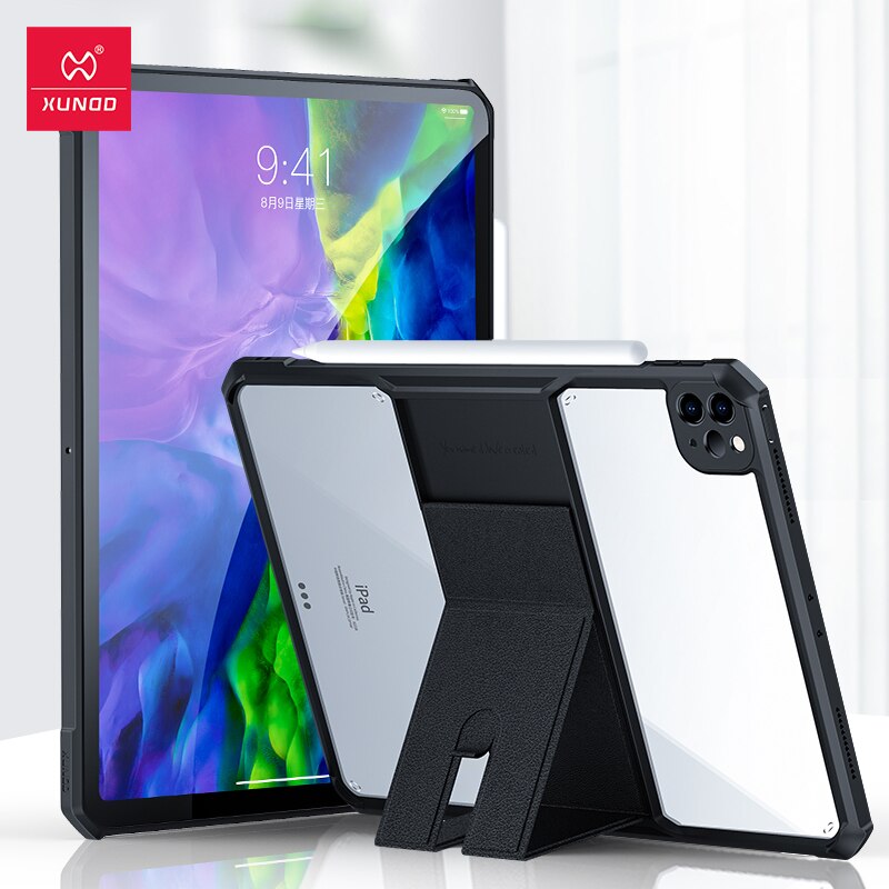 Dla iPad Pro 11 Case 2021 2020, pokrowiec na Tablet Xundd-z niewidocznym stojakiem na iPad Air 4 5 iPad Pro 12.9 8th Gen Mini 4 5 6 Case