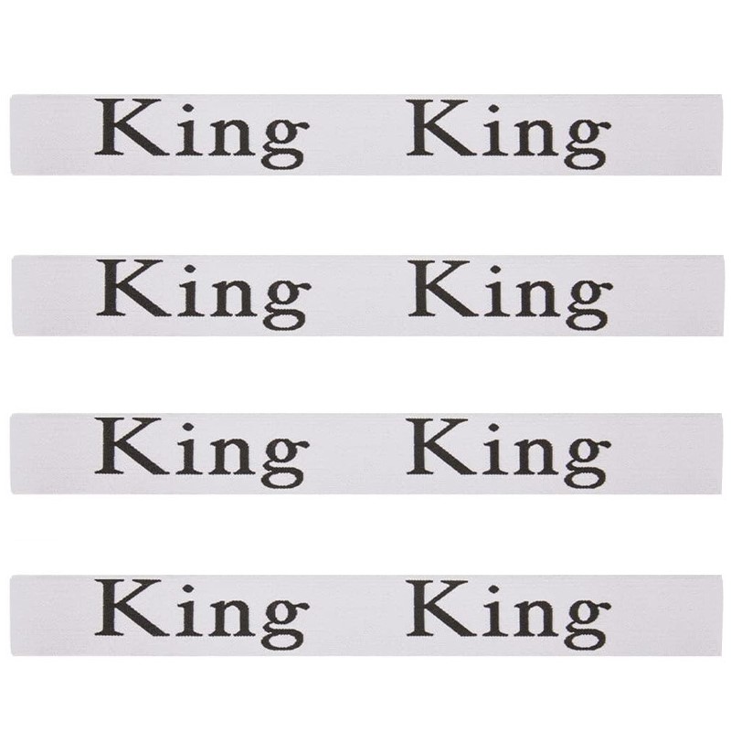 4Pcs Elastic Bedsheets Bands Bed Sheet Clothes Storage Organizer Sheet Closet Organization Labels Letter Sheet Straps: light yellow