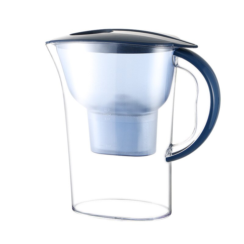 2.5L Brita Water Filters Activated Carbon Net Kettle Water Filter Purifier Jug Water Lonizer Alkaline Filtered Pot Kitchen: Default Title