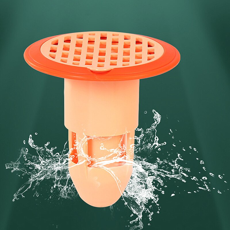 Anti-insect And Deodorant Floor Drain Kitchen Sink Strainer Bathroom Anti Toilet Sewer Smell Soft Sealant to Prevent Odor