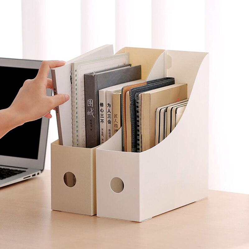 Office Document File Storage Box Folding Desktop Books Storage Office Supplies Desk Organiser Office Storage Pencil Organizer