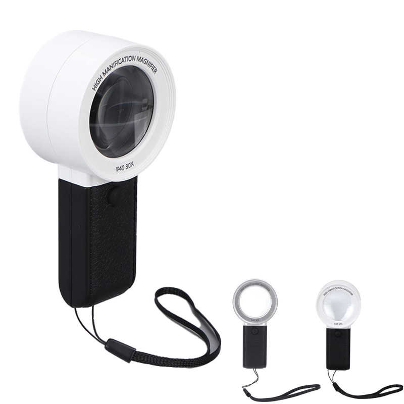 Handheld Vergrootglas Draagbare Duurzaam Verlicht Vergrootglas Voor Diy Voor Lezen Voor Antieke