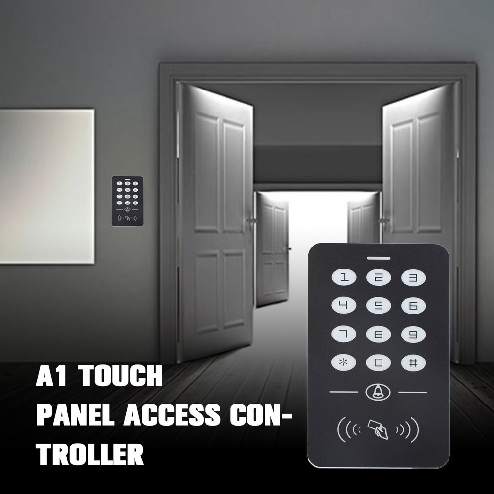 Hands Door Access Control System Kit RFID Keypad Power Supply Electric Magnetic Lock Strike Door Locks for Home