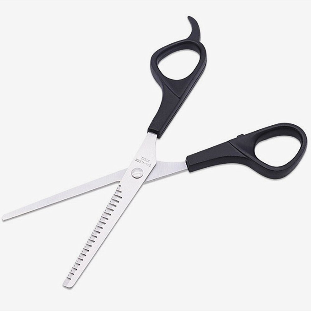 Stainless Steel Hairdressing Scissors Thinning Shears Open Tooth Scissors Salon Barber Hair Cutting Scissors