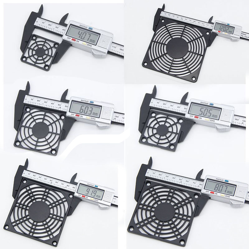 40mm 50mm 60mm 80mm 120mm PC Fan Stofdicht Case Guard Grill Protector Cover Computer mesh Verwijderbare Frontplaat