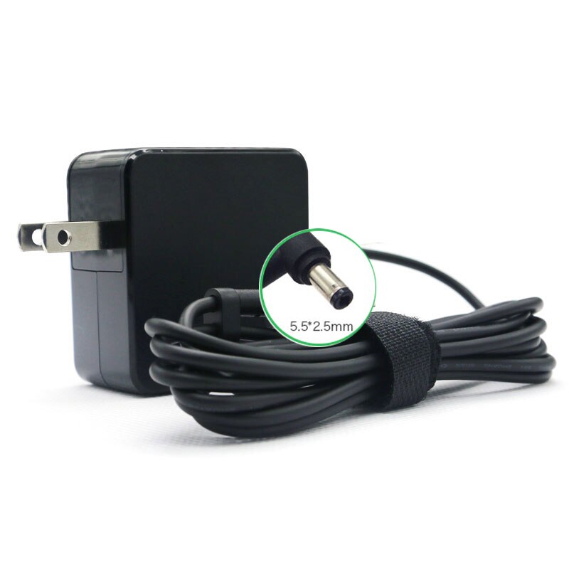 45W 19V 2.37A AC DC Adapter Charger for Asus X555L X555LA X555LB W15-045N2A PA-1450-55 Laptop Power Supply 5.5mm Cord EU US Plug: US Plug