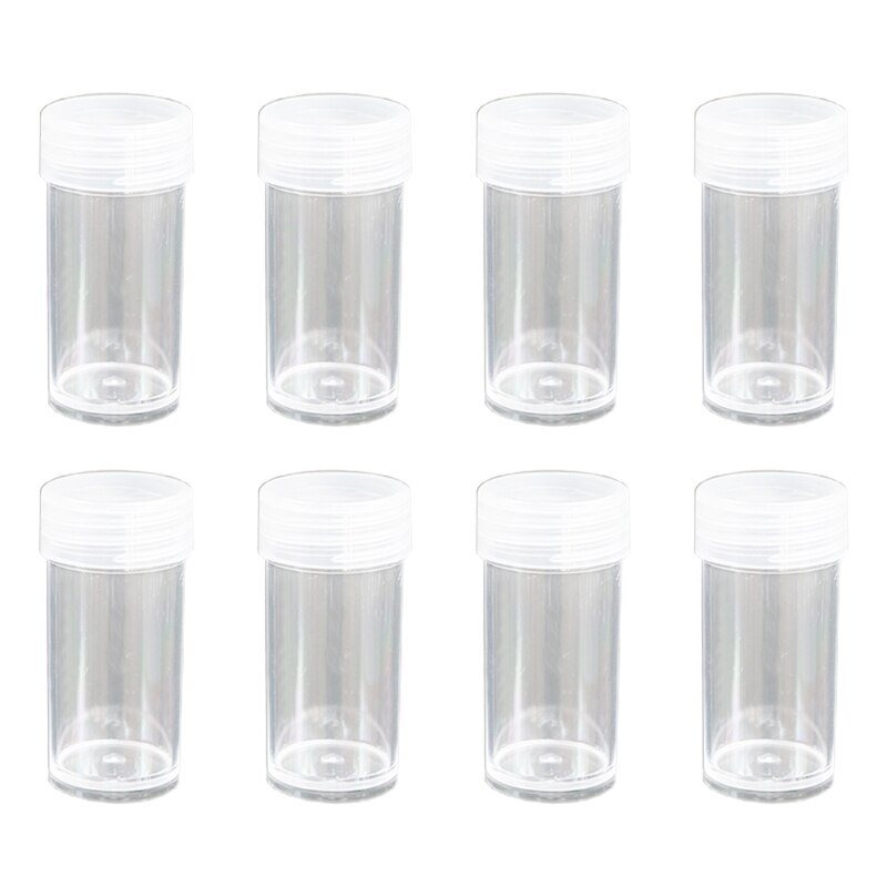Clear Plastic Bead Storage Containers Set Jars Diamond Painting Accessory Box Transparent Bottles for DIY Diamond Transparent B