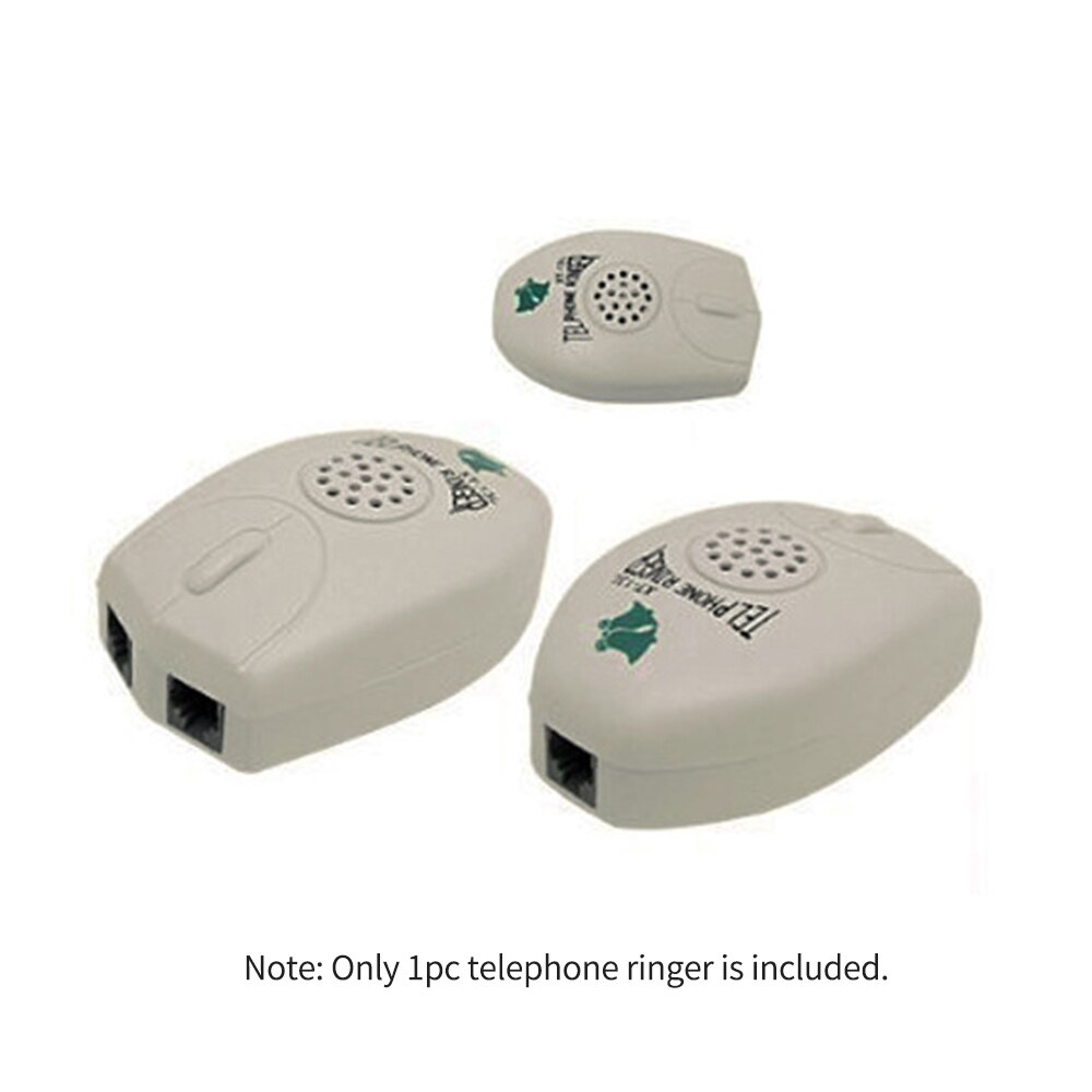 RJ11 Loud Sound Telephone Ring Amplifier Ringer Landline Phone Bell Ringer for The Old Elder Noisy Places