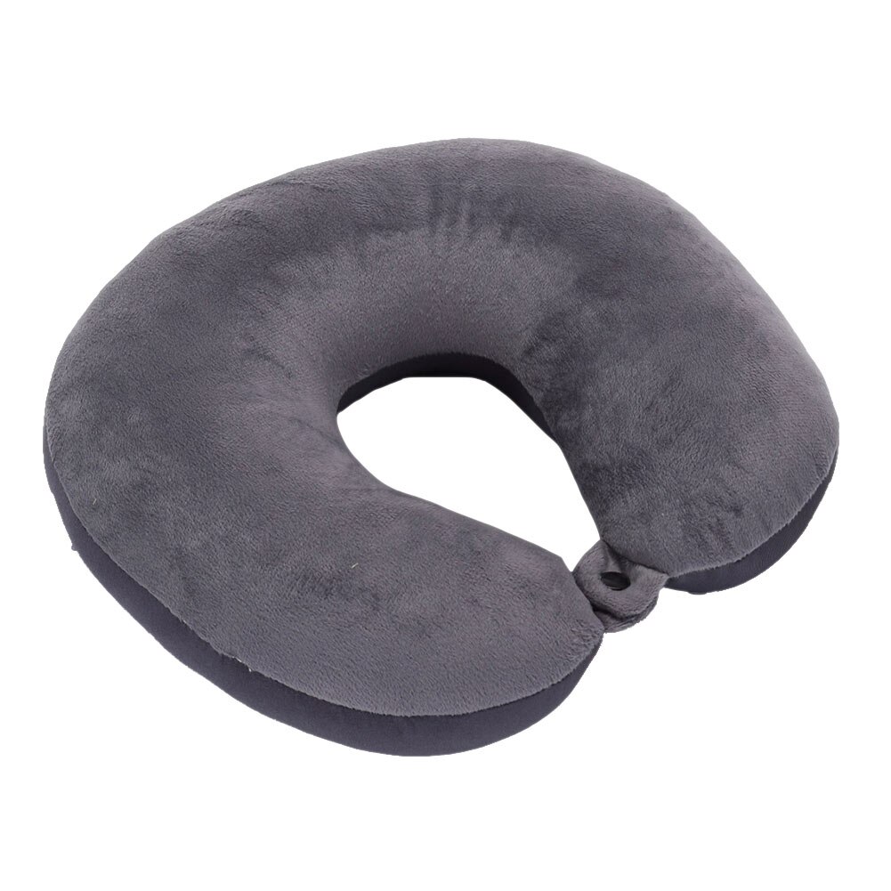 U Vormige Reiskussen Deeltjes Hals Auto Vliegtuig Kussens Zacht Kussen Thuis Outdoor Textiel: Light Grey