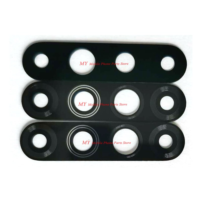 10 PCS Rear Back Camera Glass Lens Cover For Infinix 8 Lite Back Camera Lens Glass With Glue Sticker Parts: For Hot 8